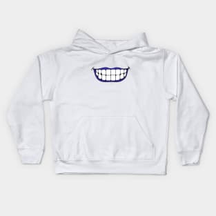 Big Smile -Blue Kids Hoodie